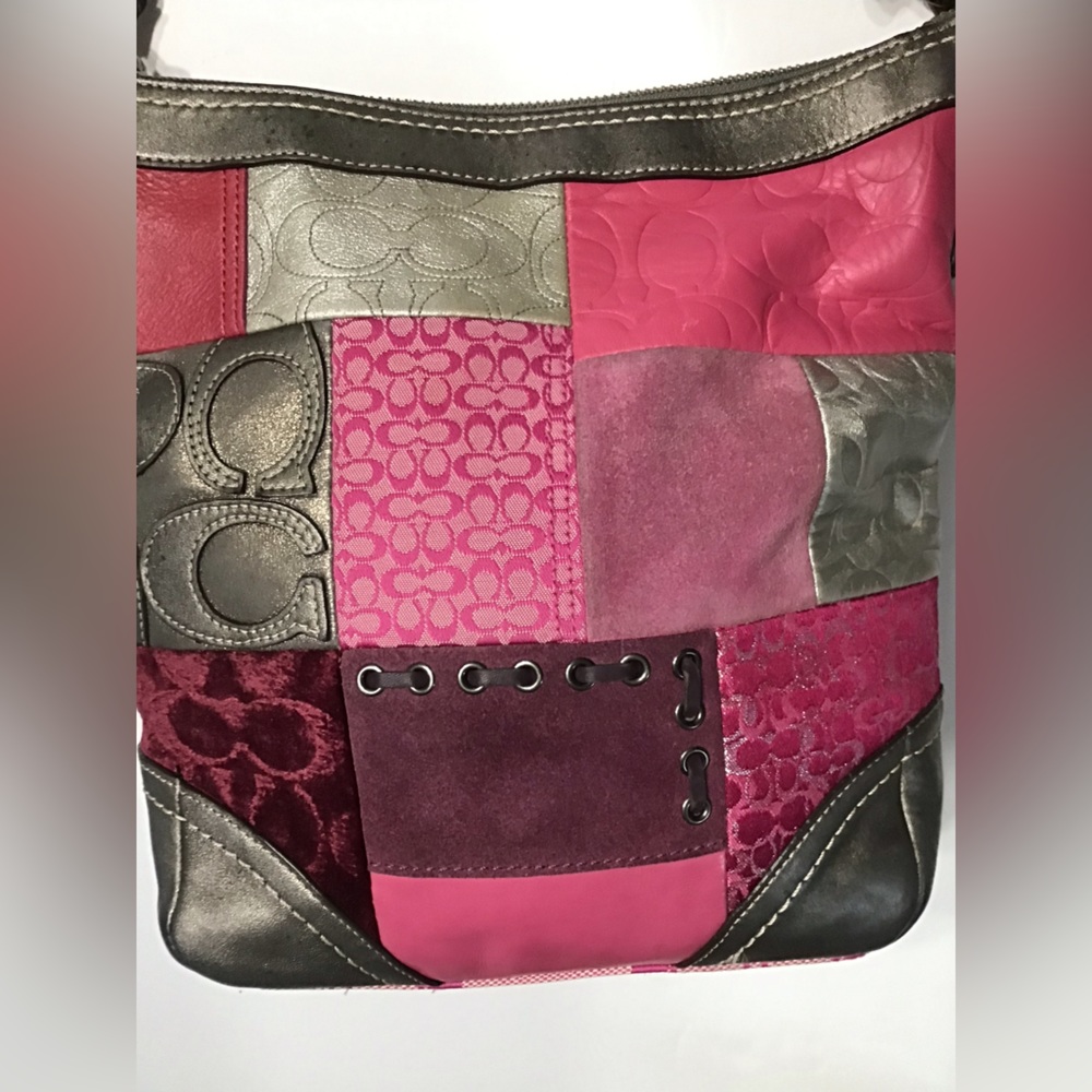 Patchwork Shoulder Bag - image 6